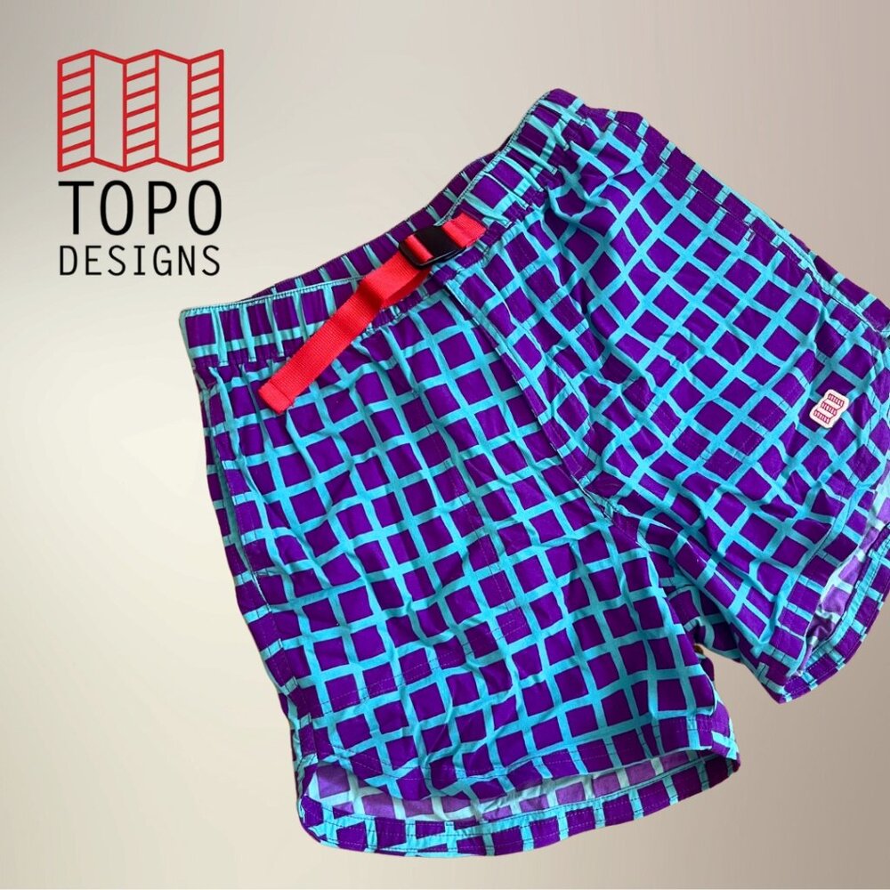 Topo Designs River Shorts RARE PATTERN